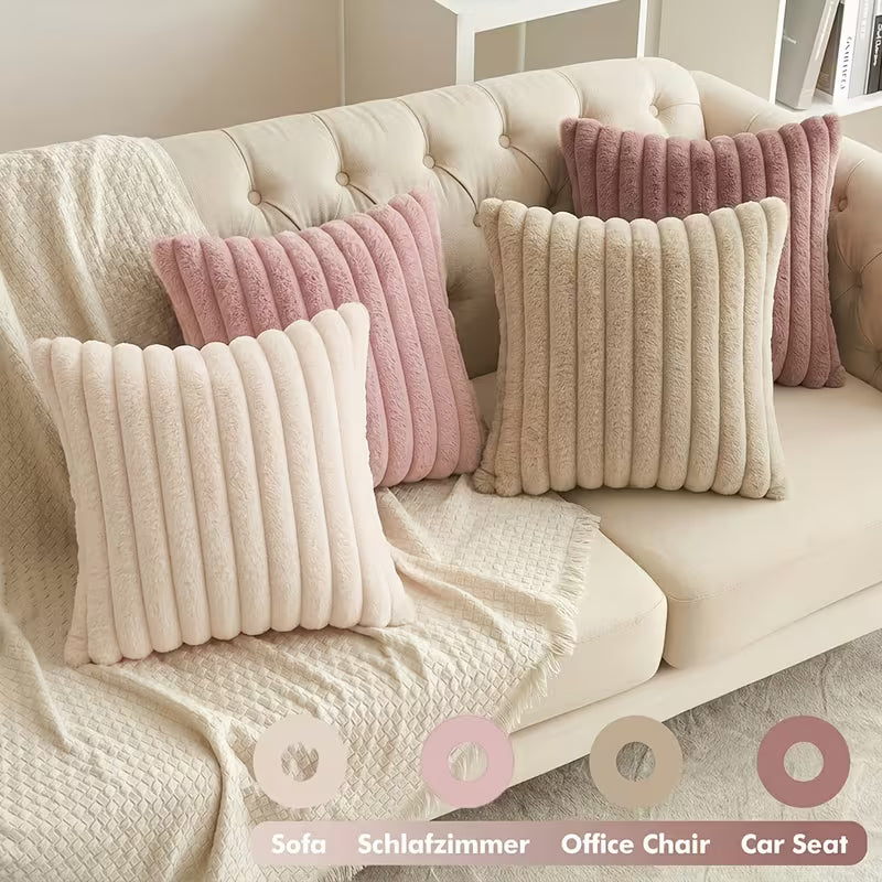 HushSoft™ Fur Cushion Covers