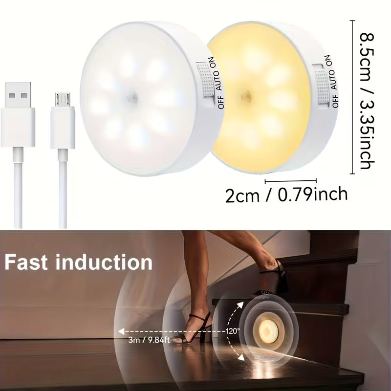 HushSense™ Motion Glow Lights