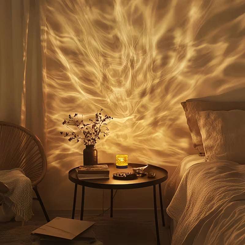HushGlow™ Ambient Wave Lamp