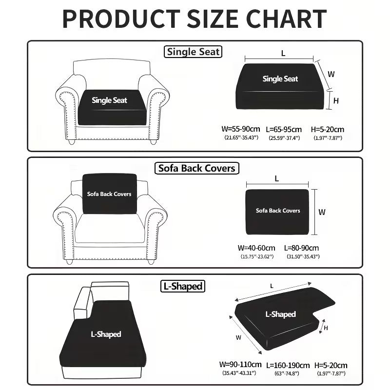 HushFit™ Luxe Sofa Cover
