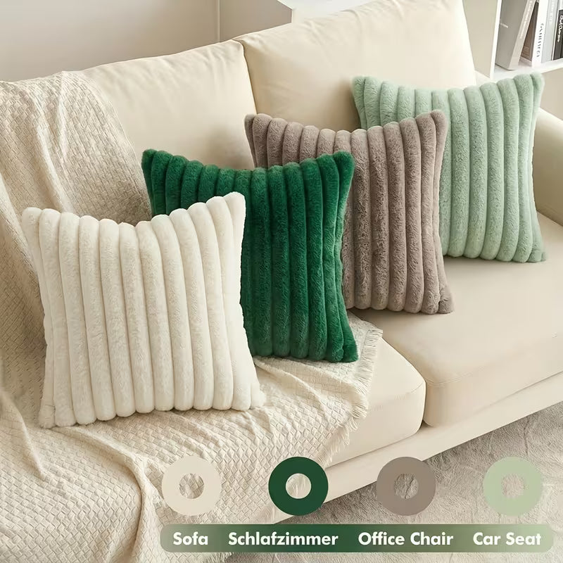 HushSoft™ Fur Cushion Covers
