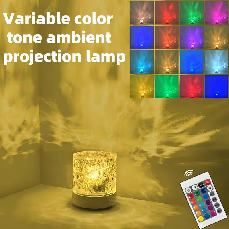 HushGlow™ Ambient Wave Lamp