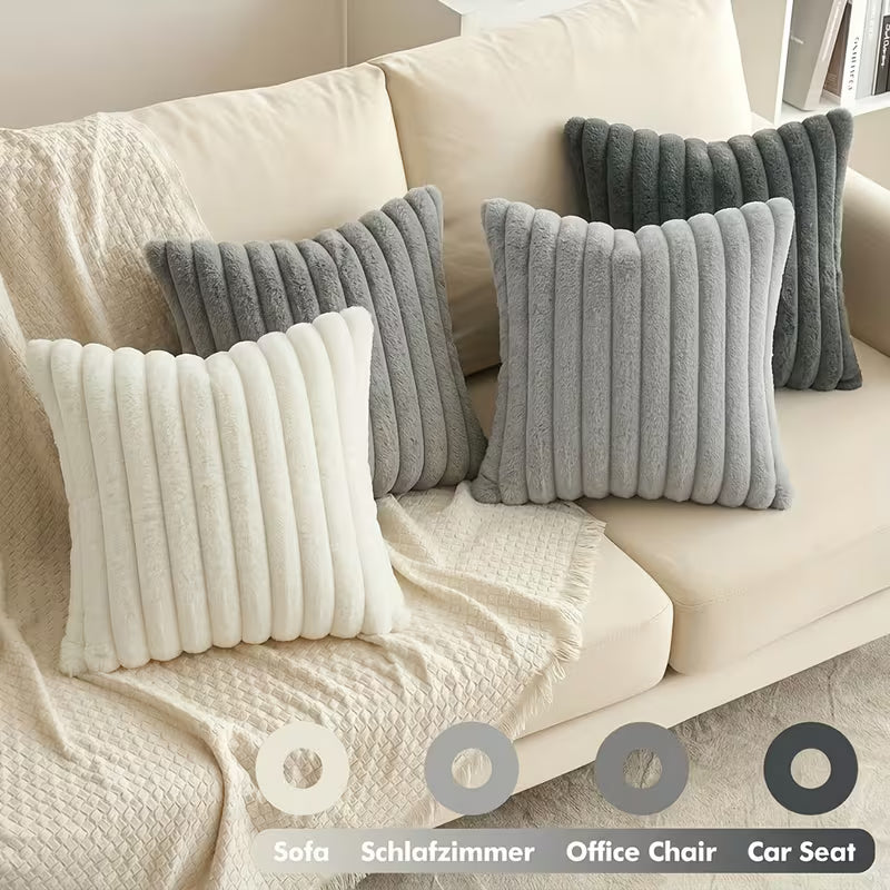 HushSoft™ Fur Cushion Covers