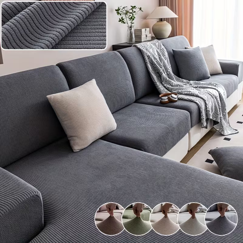 HushFit™ Luxe Sofa Cover